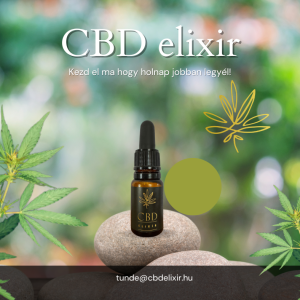 CBD Elixir 10% – Prémium CBD olaj kendermagolajban, 10 ml